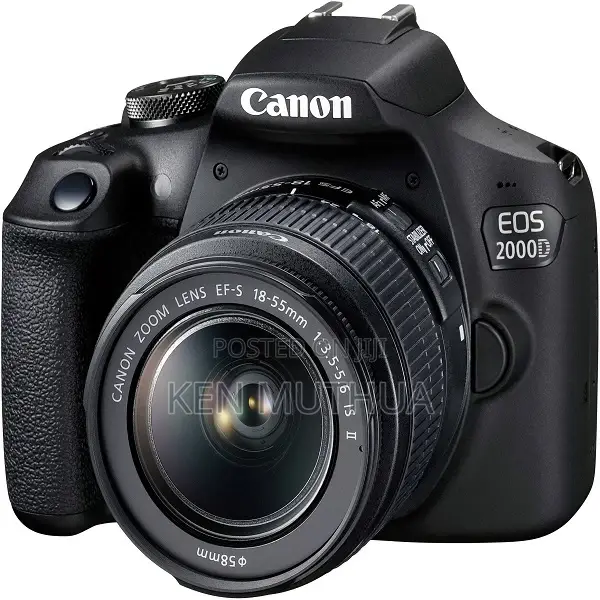 Canon Eos 2000d DSLR Camera With Ef-S 18-55 Mm F/3.5-5.6 Is