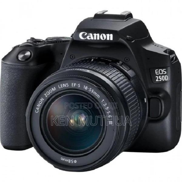 Canon EOS 250D DSLR Camera With Ef-S 18-55mm F/3.5-5.6 Iii L - main view