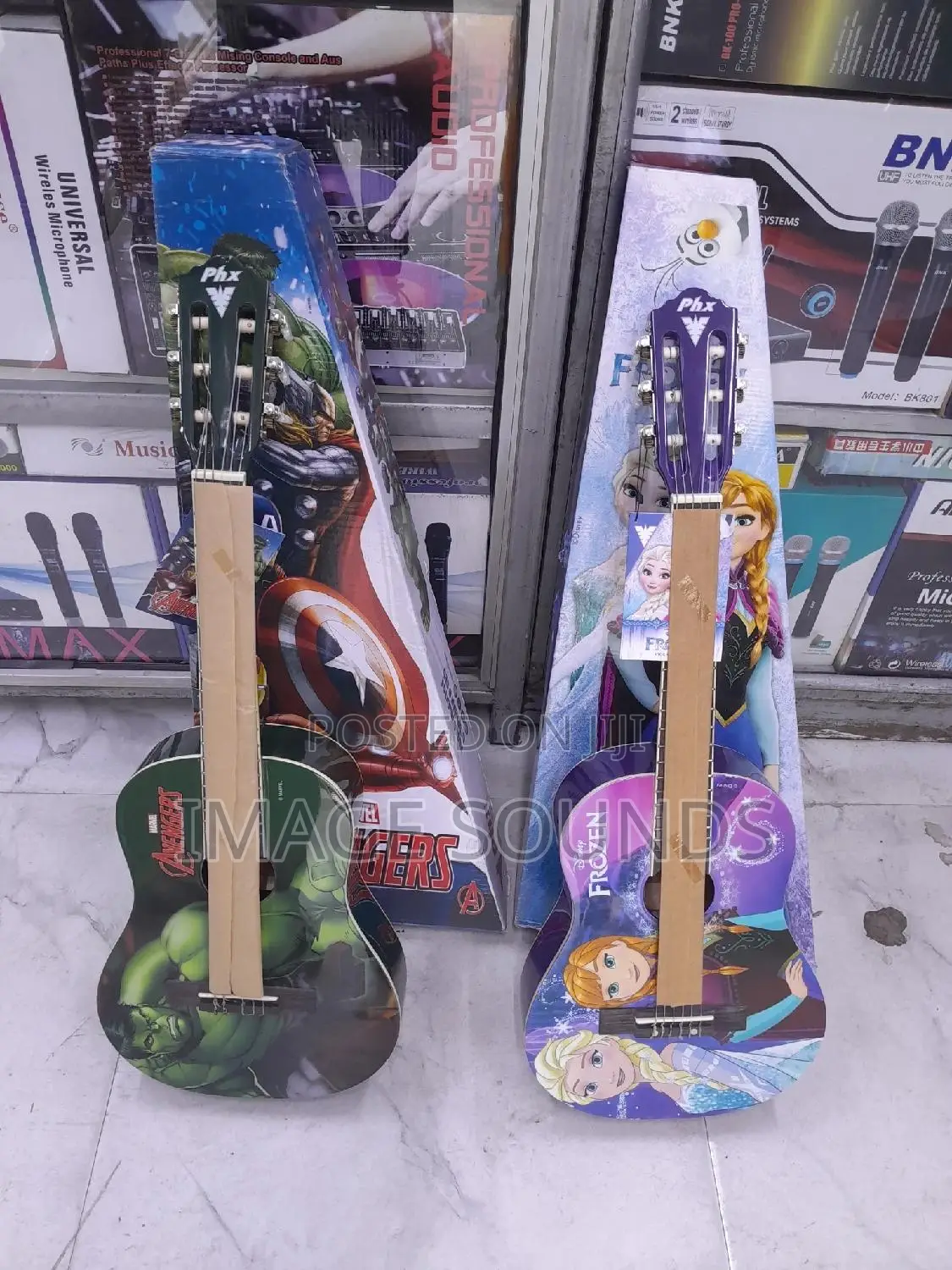 Baby Guitar (Avengers Frozen Themes)
