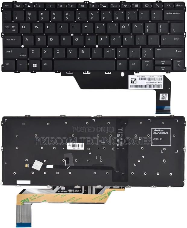 HP Elitebook 1030 G2 US Keyboard Backlit - main view