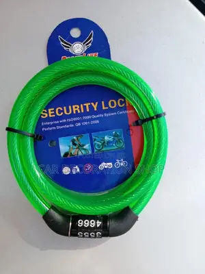 Keyless Secure Bike Lock With Personal Pin Lock