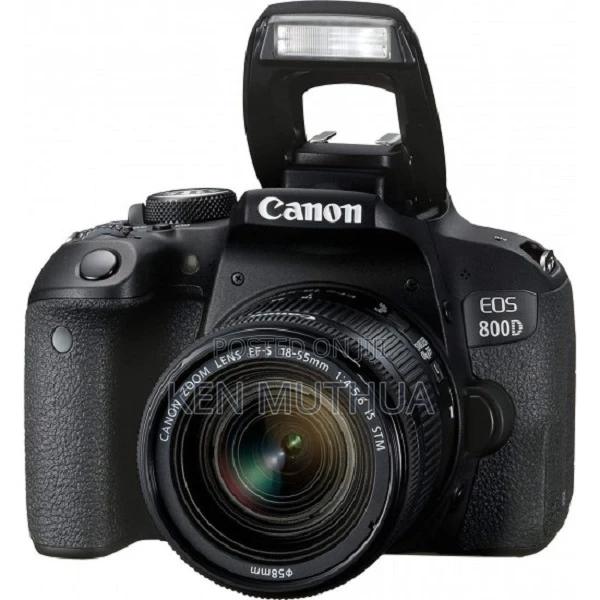 Canon EOS 800D DSLR Camera With 18-55mm IS STM Lens - main view