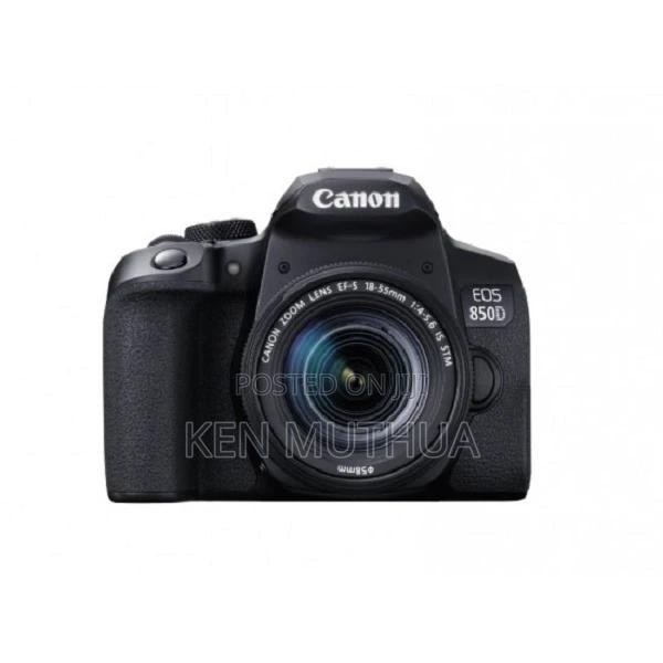 Canon EOS 850D DSLR Camera With 18-55mm STM Lens - main view
