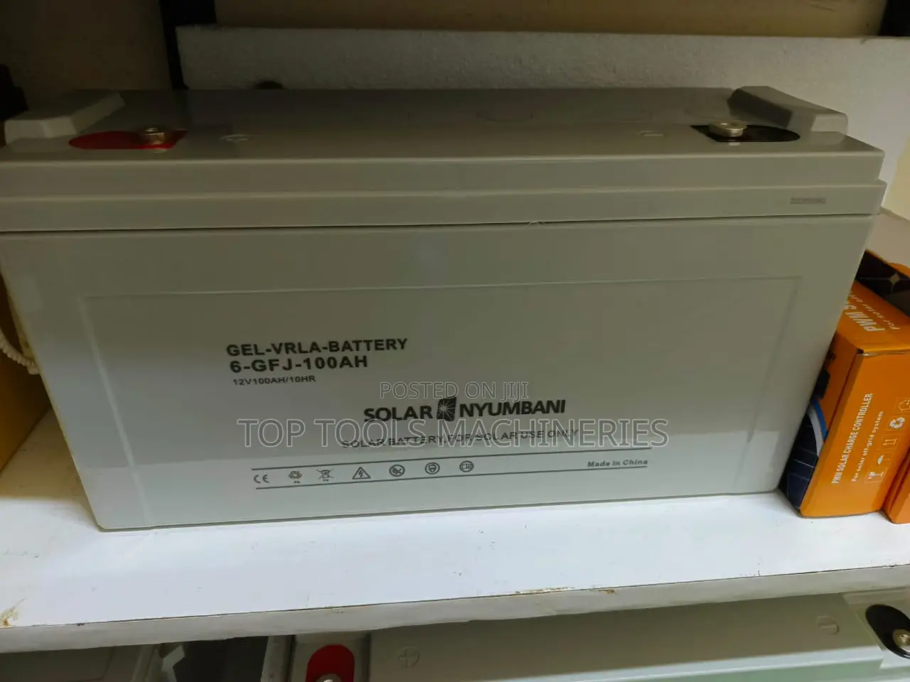 Solar Nyumbani 100ah 12V Deep Cycle Gel Battery