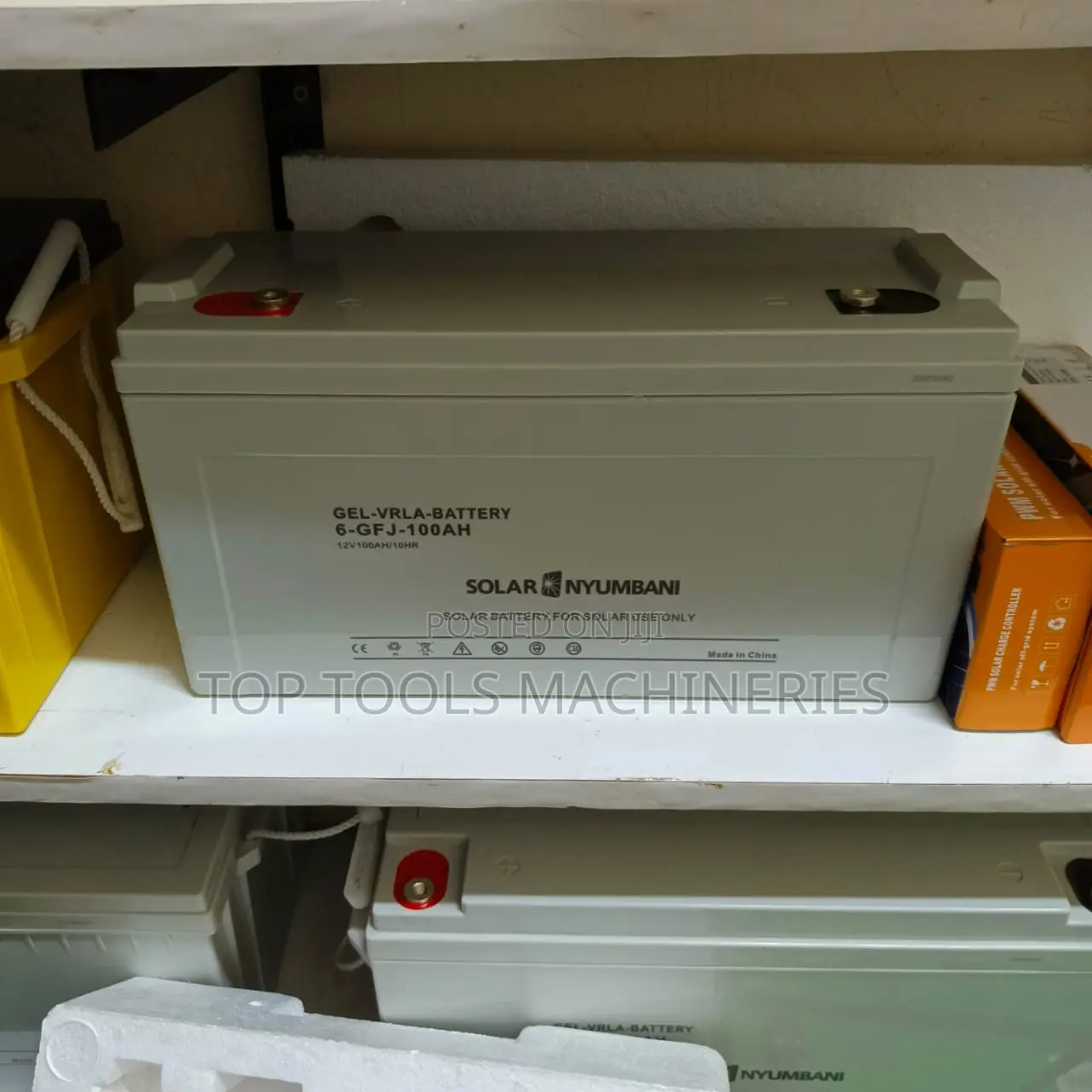 Solar Nyumbani 100ah 12V Deep Cycle Gel Battery