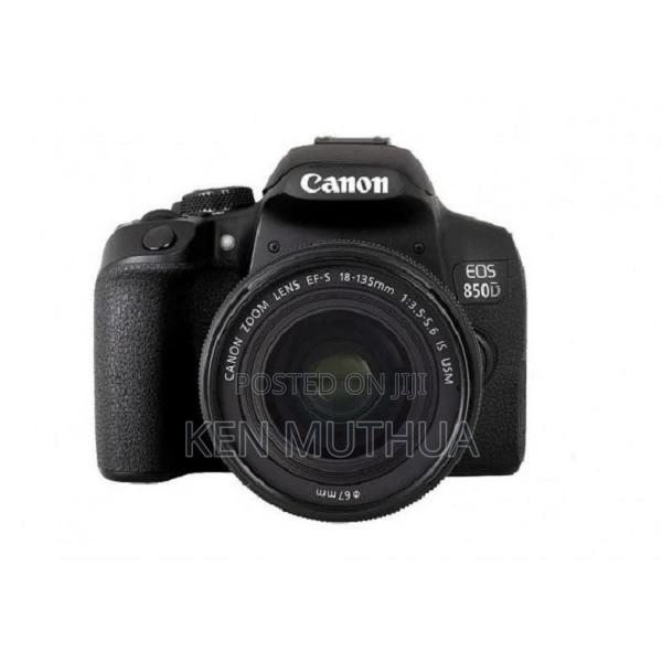 Canon EOS 850D DSLR Camera With Ef-S 18-135mm Is Usm Lens - main view
