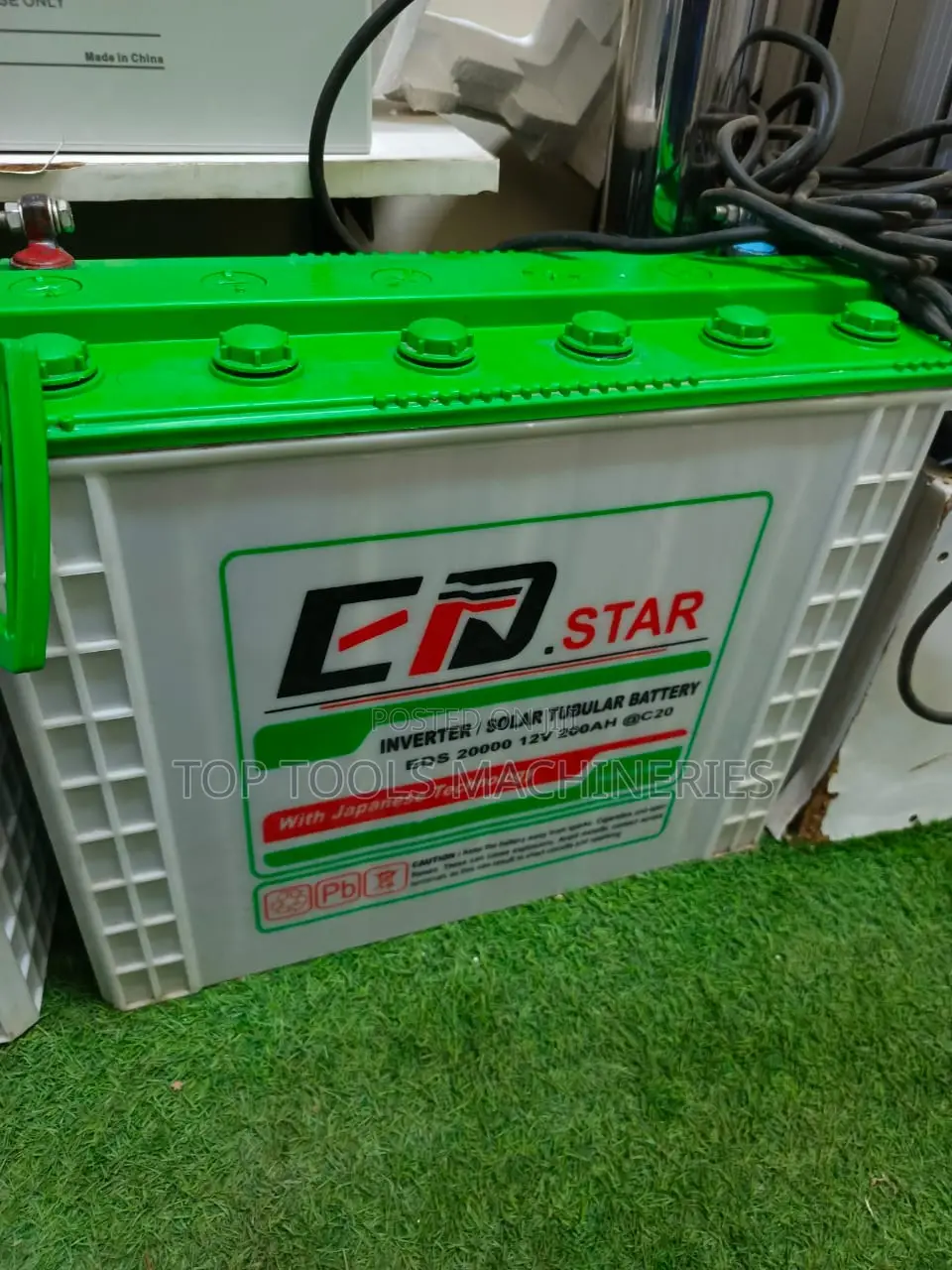 Estar 200ah 12V Tall Tubular Battery With Japanese Tech