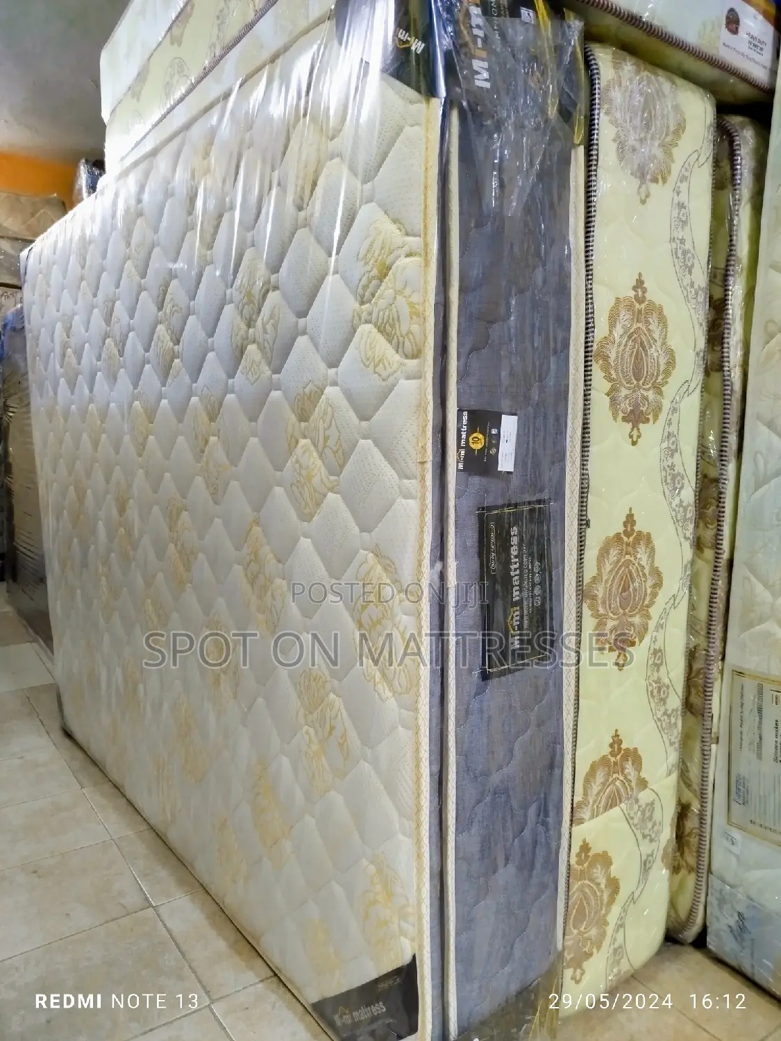 Incredible Offer! 5×6 12" Spring Mattresses + Free Delivery.