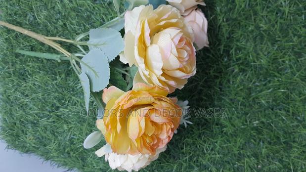 A Bunch of Artificial Flowers on Offer