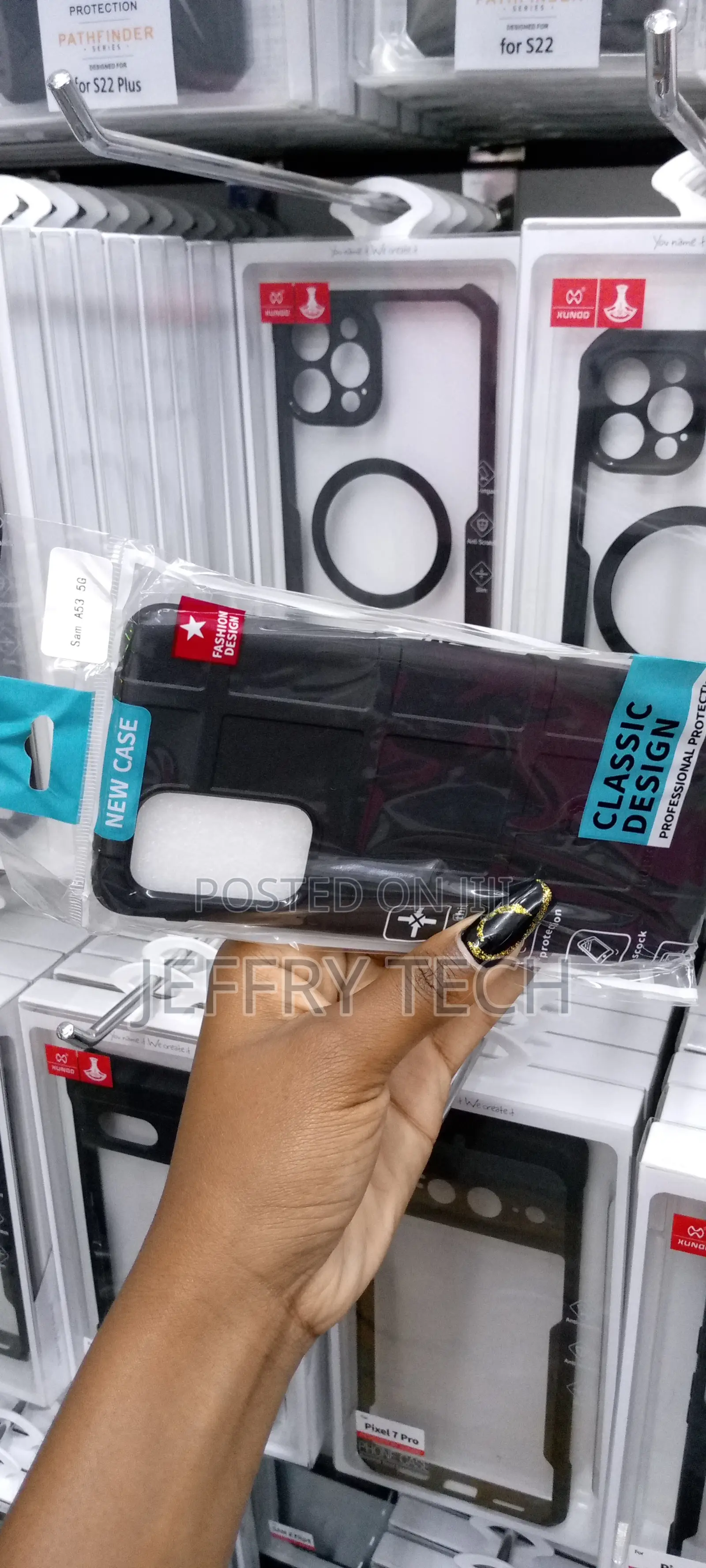 Rugged Protective Case for Samsung Galaxy A53 -GHANLK