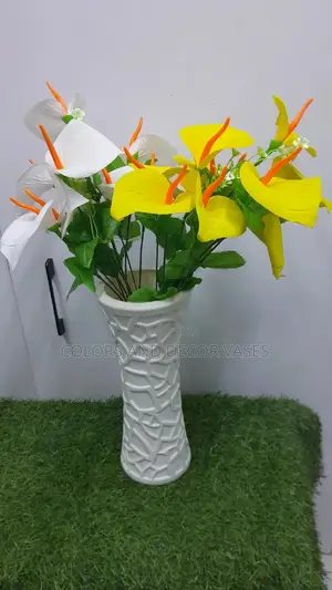 Vase and Lilies