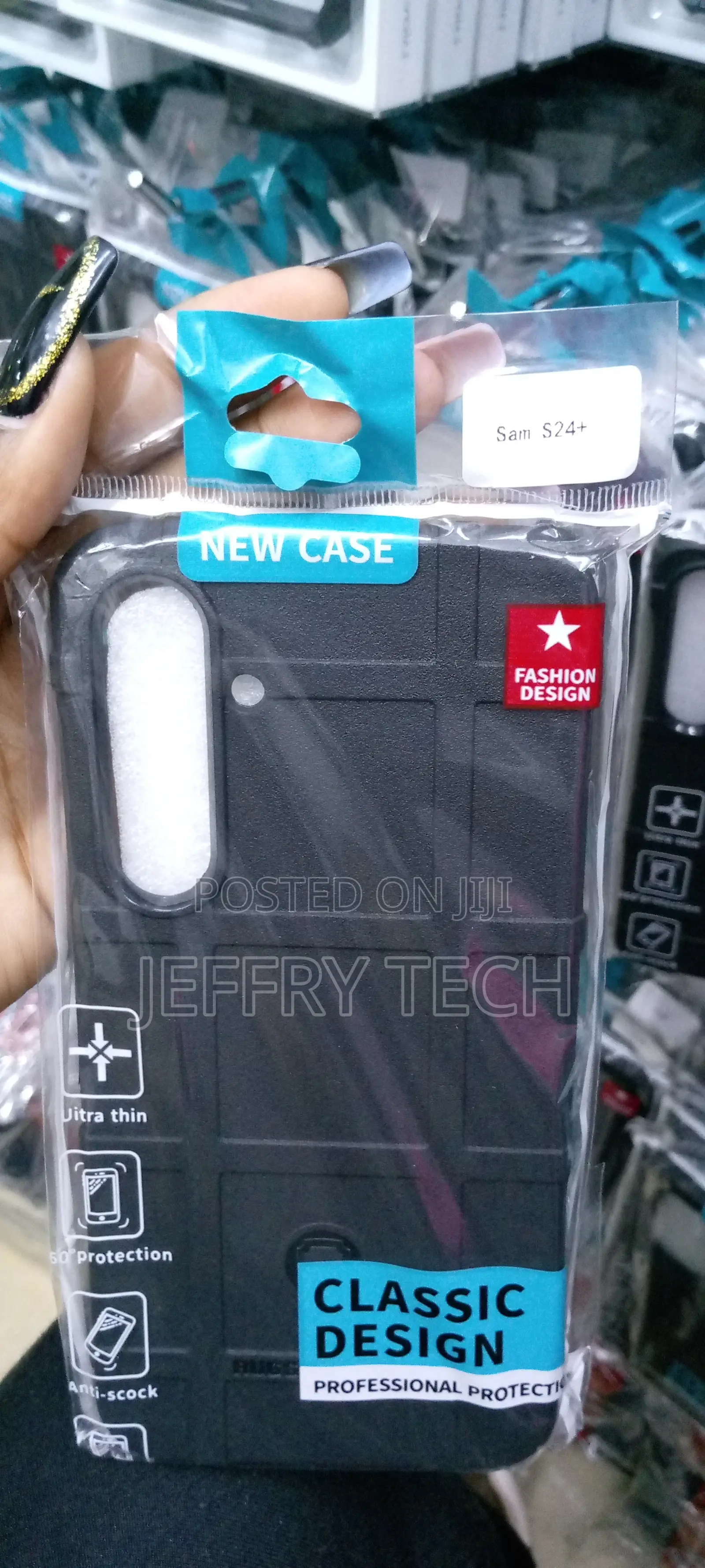Slim WESHO Case for Samsung Galaxy S24 Plus,Rugged Shield