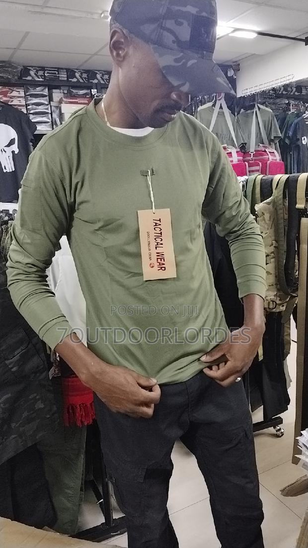 Round Neck Long Sleeved Tshirts - main view