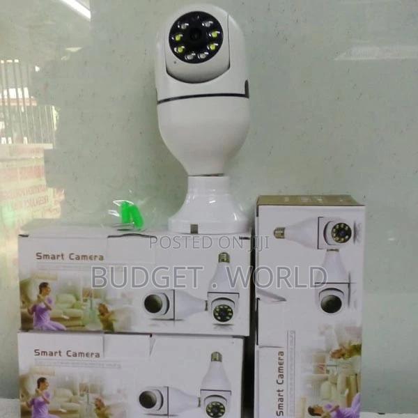 PTZ Bulb Shape V380 Proindoor 360, 24x7 Recording,Nanny Cam