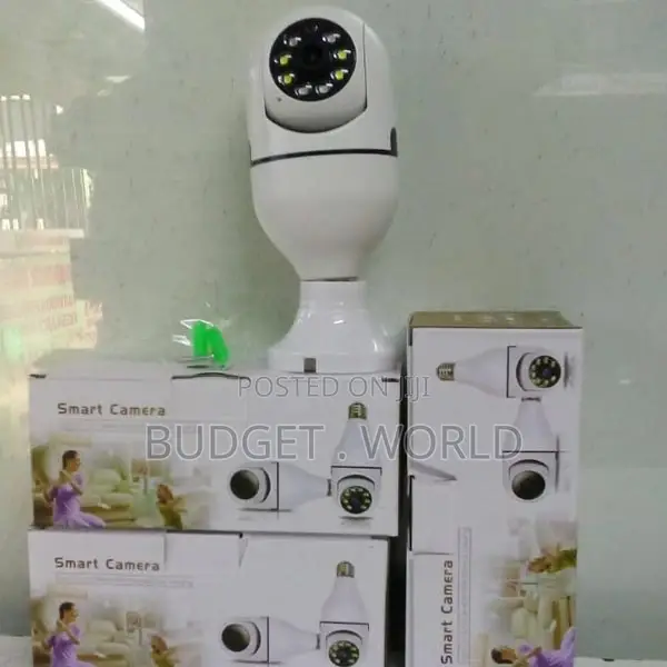PTZ Bulb Shape V380 Proindoor 360, 24x7 Recording,Nanny Cam