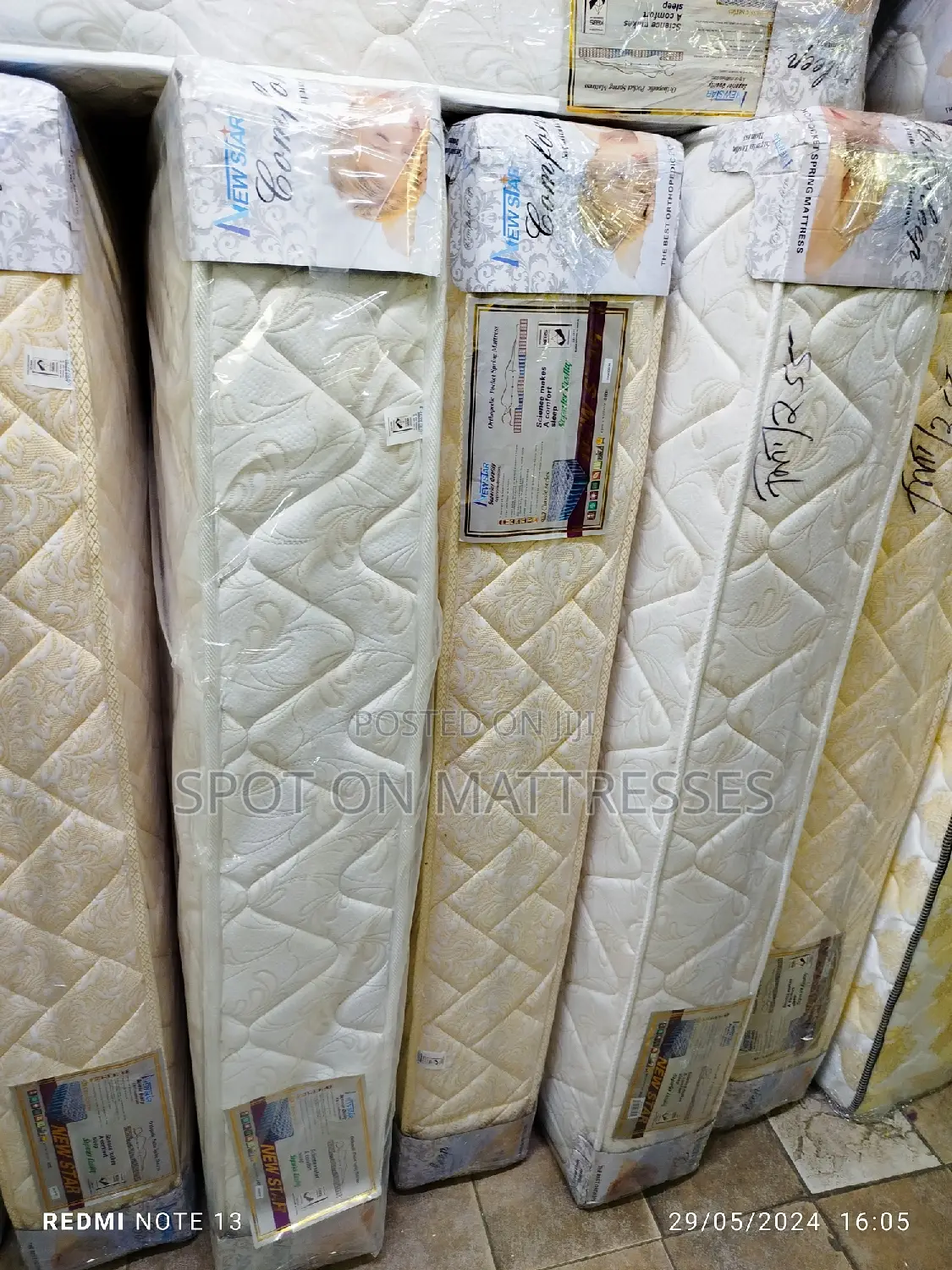 Readily Available! 180*200cm Pocket Spring Mattresses.