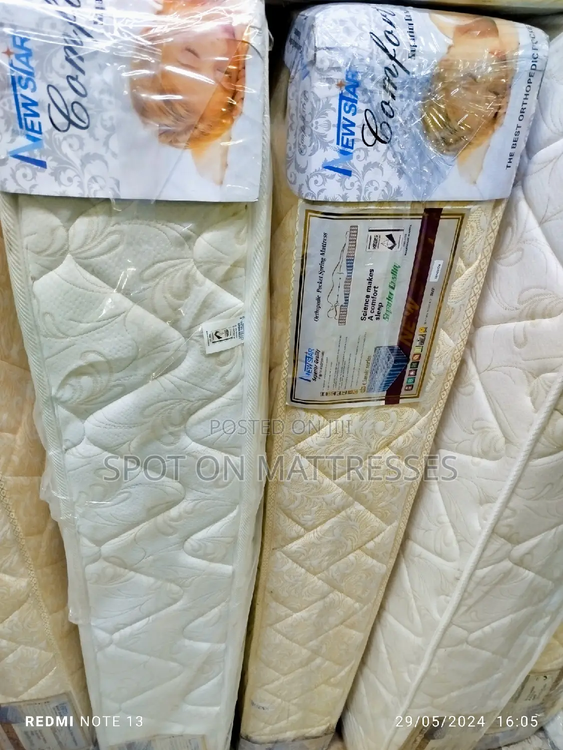 Readily Available! 180*200cm Pocket Spring Mattresses.