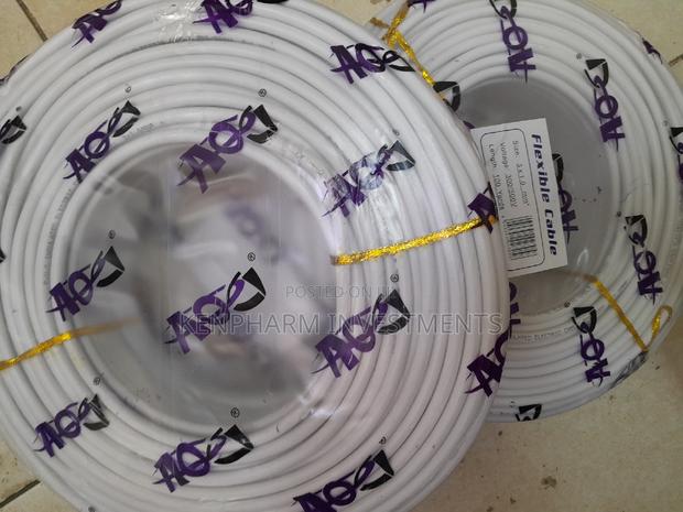 1.5mm Flex Cable; 3-Cores Electrical Flexible Cable