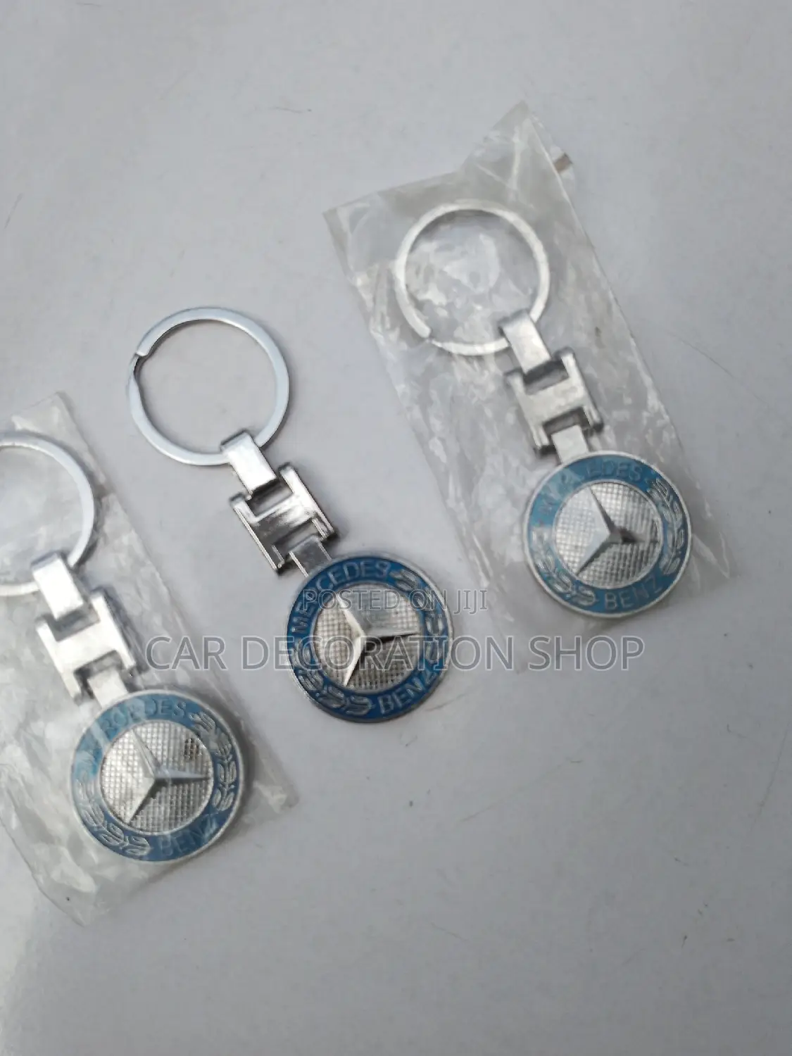 Keychain Mercedes Benz Key Chain (Blue,Red, Black