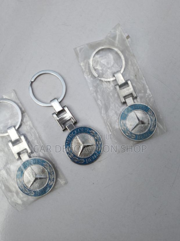 Keychain Mercedes Benz Key Chain (Blue,Red, Black