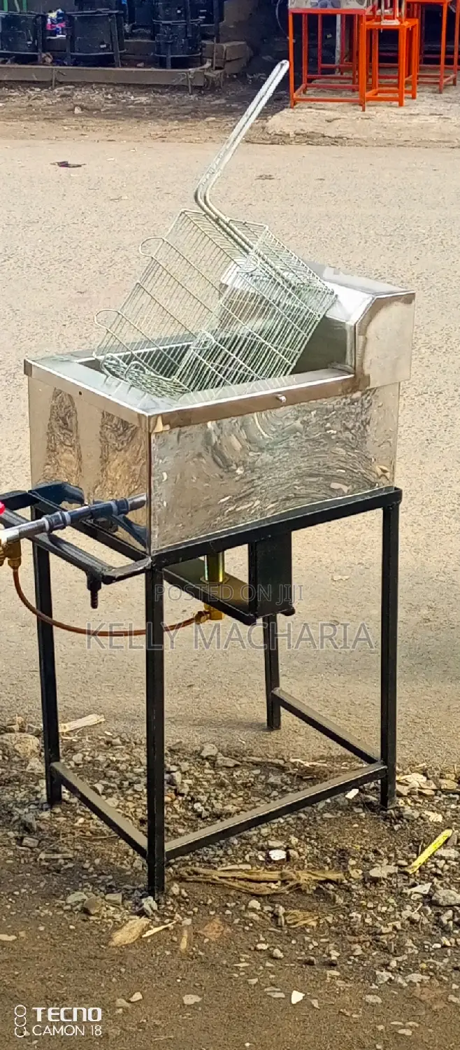 Commercial Single Gas  Fryers