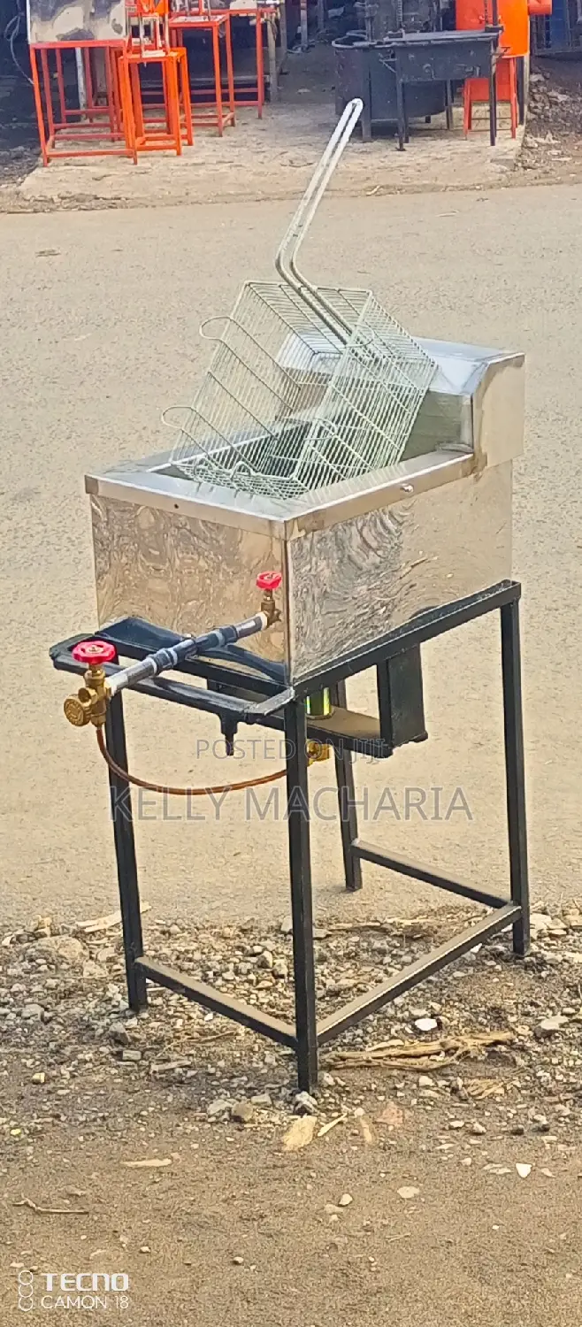 Commercial Single Gas  Fryers