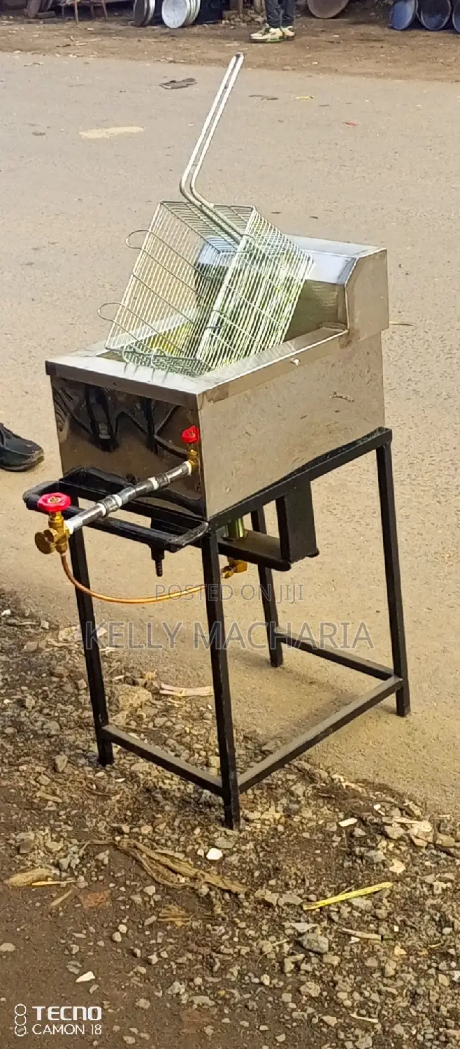 Commercial Single Gas  Fryers