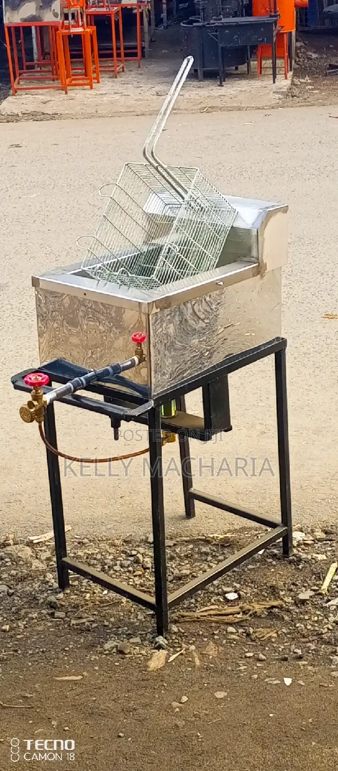 Commercial Single Gas  Fryers