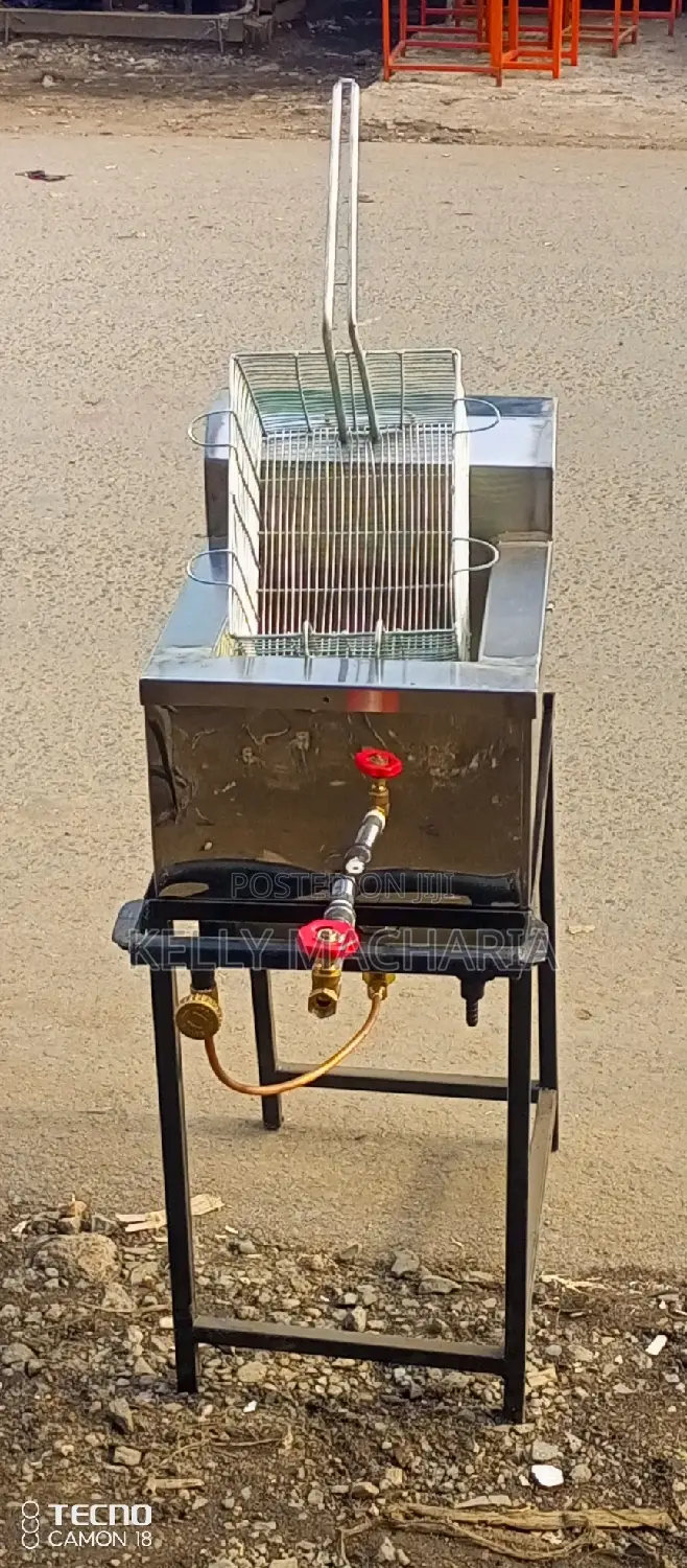 Commercial Single Gas  Fryers