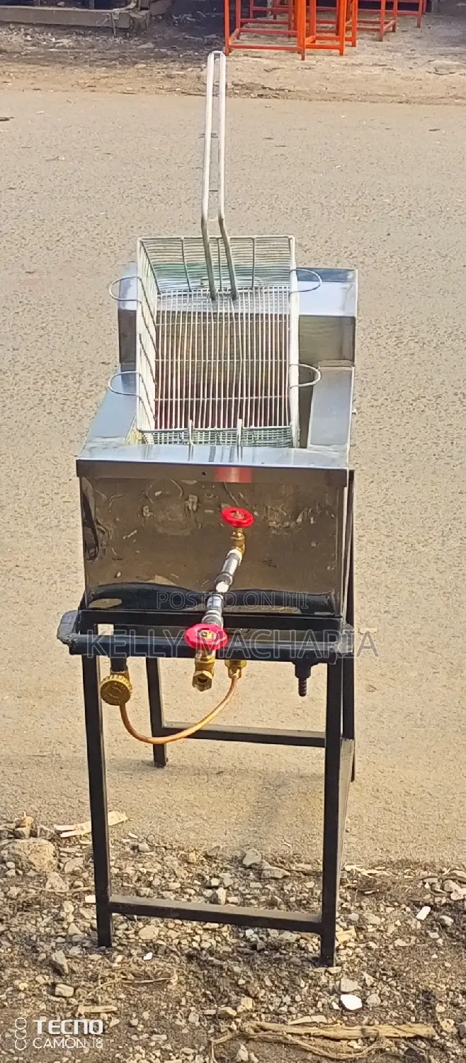 Commercial Single Gas  Fryers