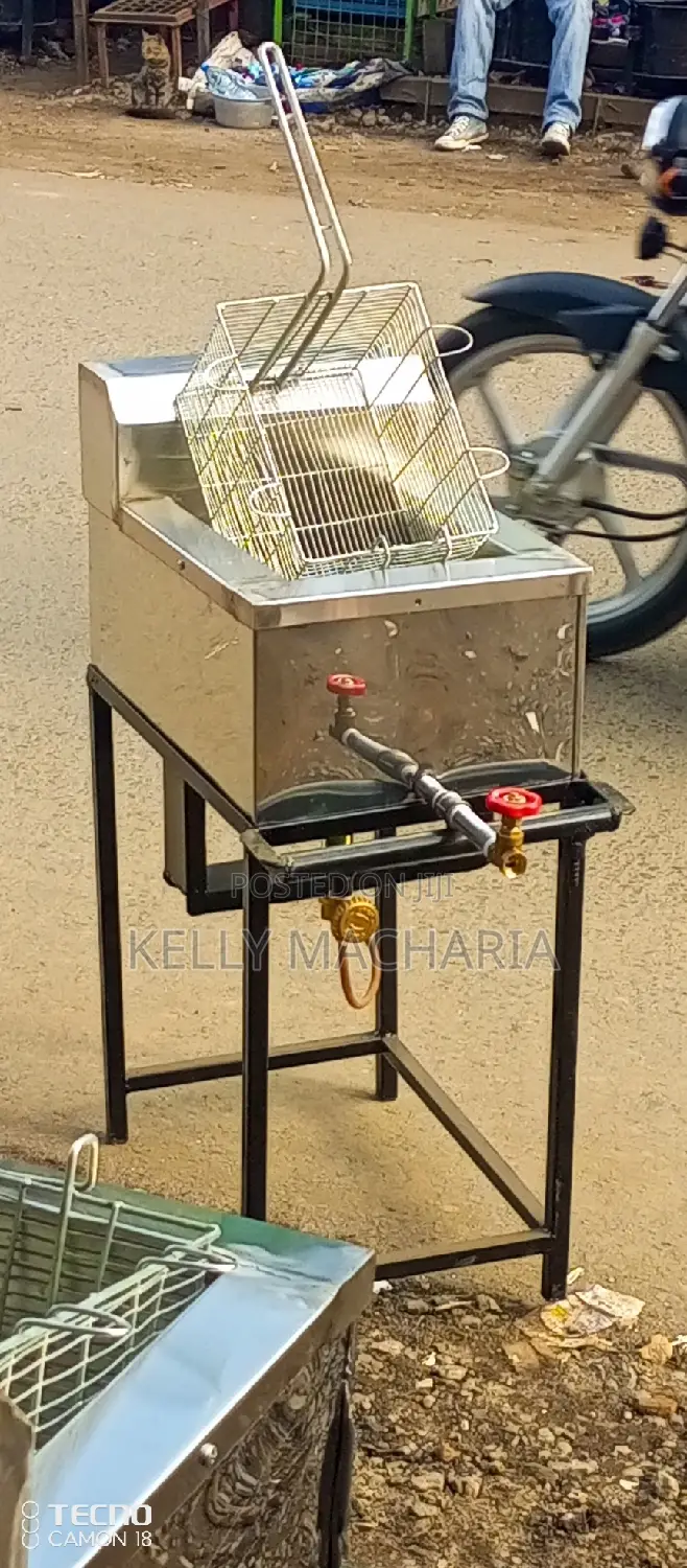 Commercial Single Gas  Fryers