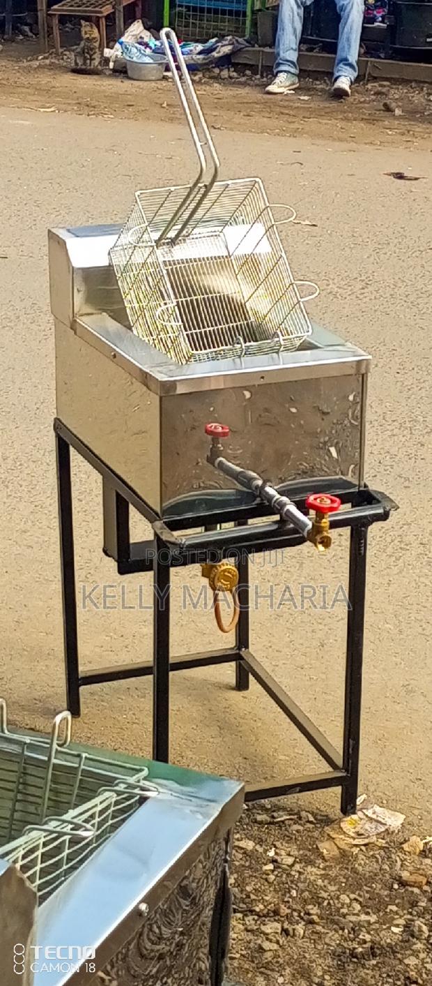Single Commercial Gas  Fryers - thumbnail 14