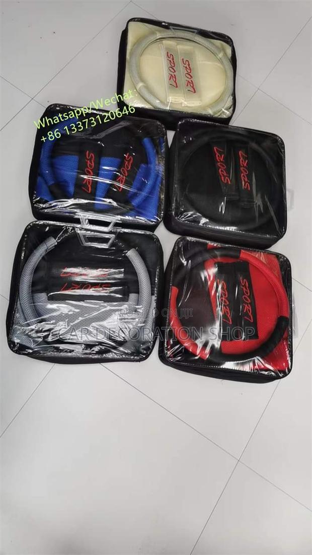 Black With Red/Blue, Gray or Plain Black Seat Covers