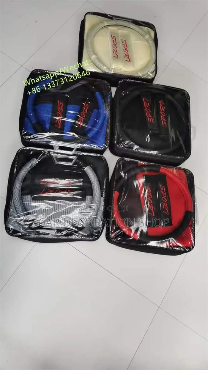 Black With Red/Blue, Gray or Plain Black Seat Covers
