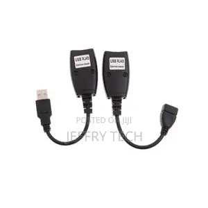 USB 2.0 Extender to Over Cat5/5e/6 Connection Ethernet Exten