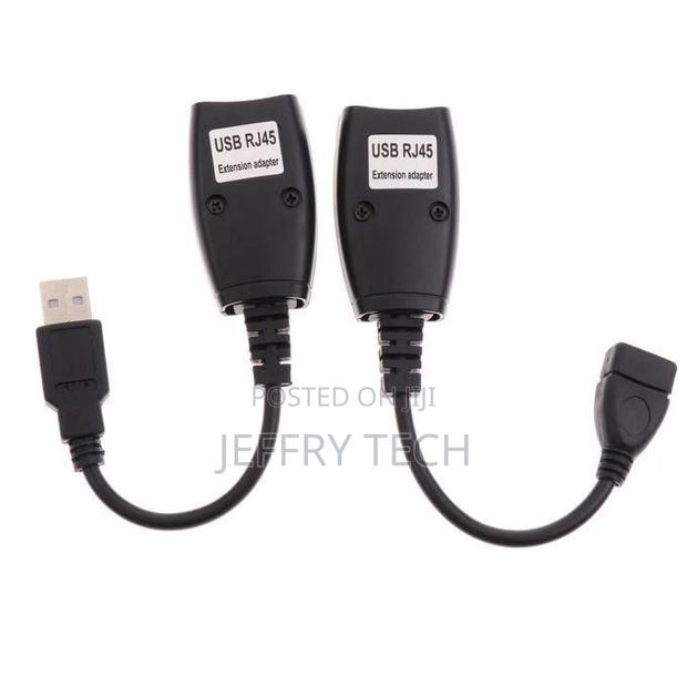 USB 2.0 Extender to Over Cat5/5e/6 Connection Ethernet Exten - thumbnail 3