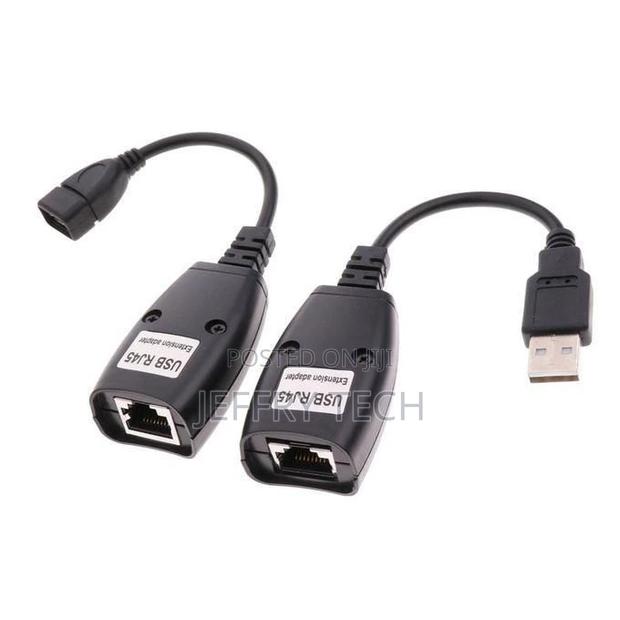 USB 2.0 Extender to Over Cat5/5e/6 Connection Ethernet Exten - thumbnail 4