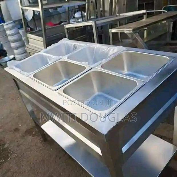 3partationed Bain Marie/Food Warmer