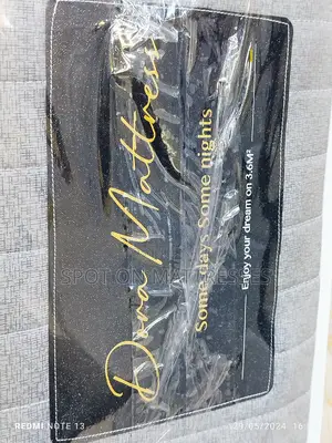 5by6 12inch Orthopedic Spring Mattresses + Free Delivery.