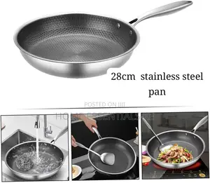28cm Stainless Steel Pan