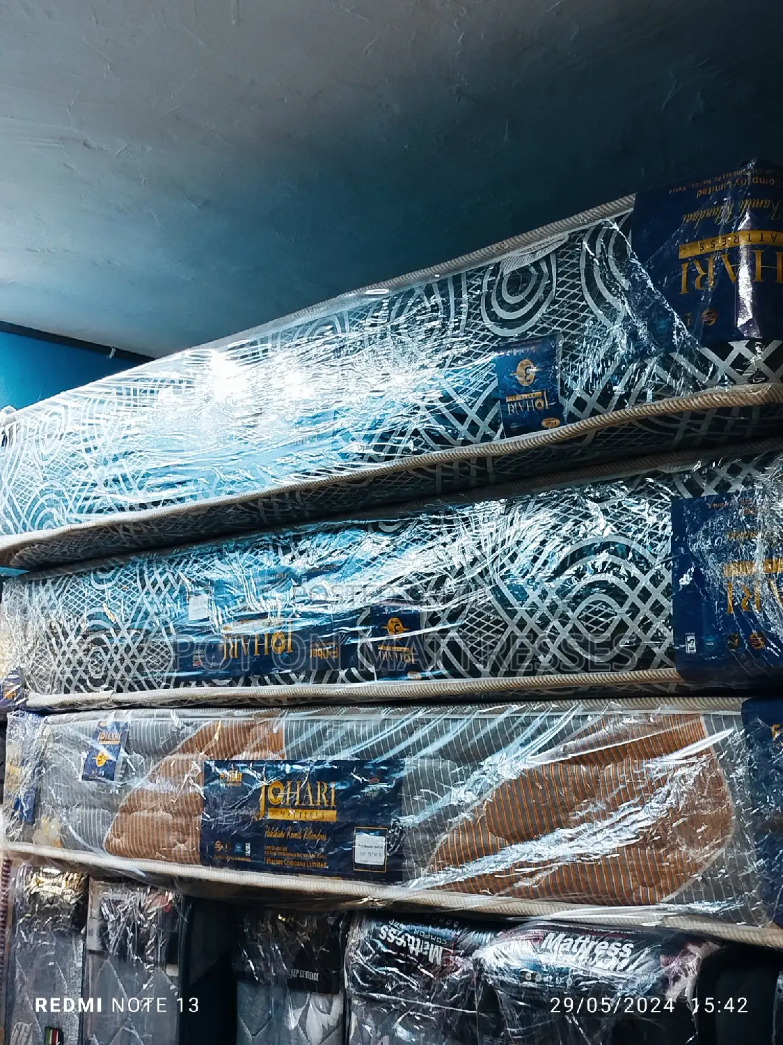 5by6 8inch HD Quilted Mattresses + Free Delivery.