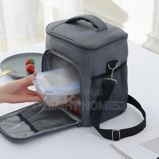 Large Capacity 2 Compartment Lunch Bag - main view