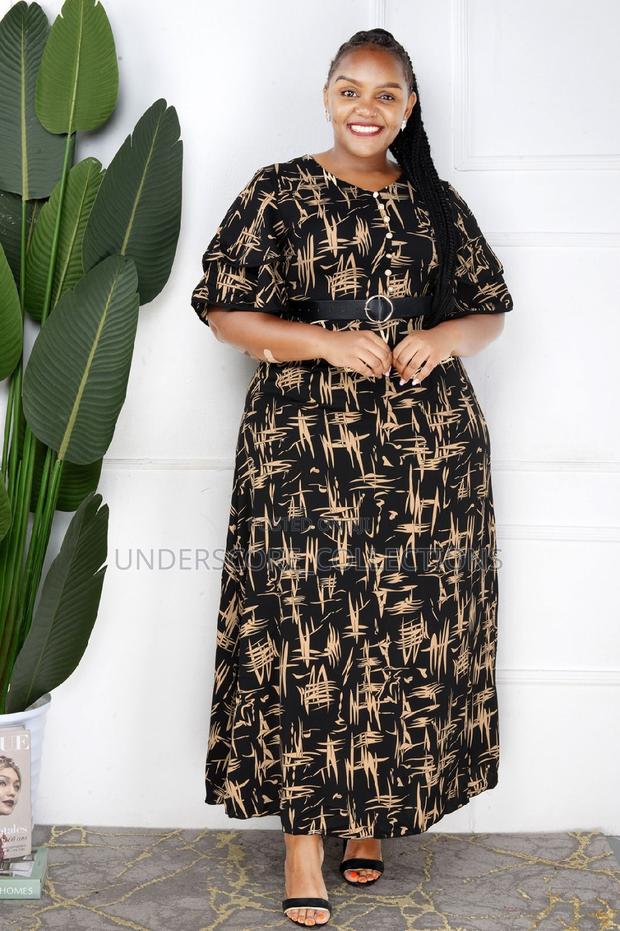 Executive Ladies Multicoloured Maxi Dress - thumbnail 5