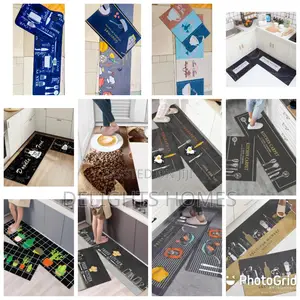 2pcs Kitchen Mats With Super Non-Slip Underside
