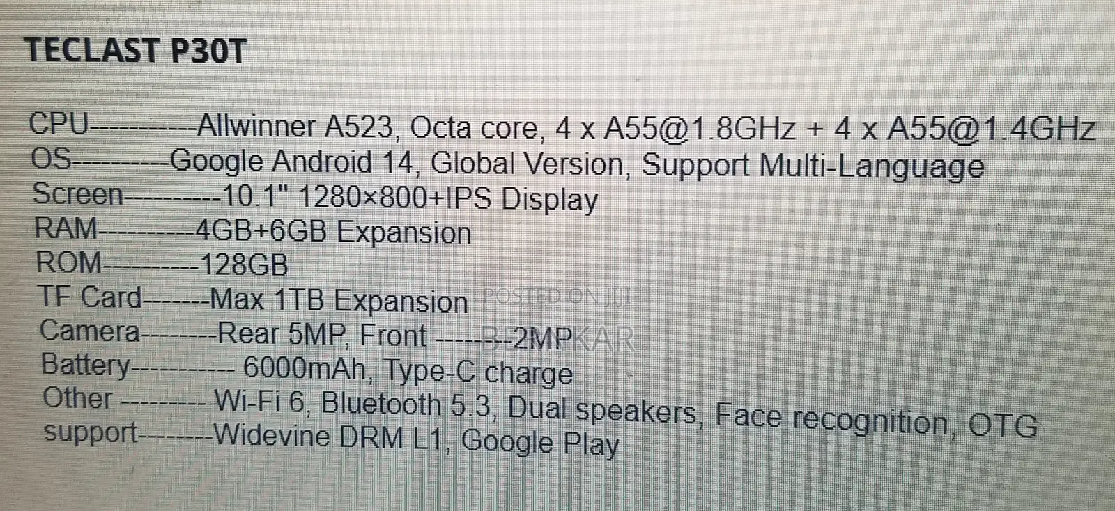 New Teclast T40 Pro 128 GB Gray