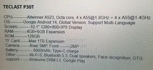 New Teclast T40 Pro 128 GB Gray