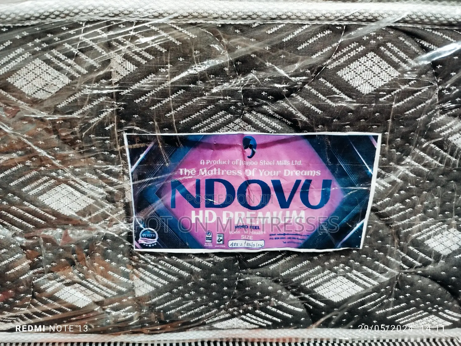 Premium 4by6 HDQ 12inch HD Quilted Mattresses