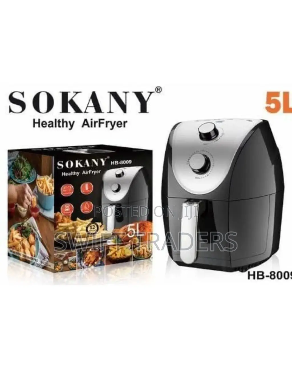 Sokany 5litres Air Fryer in Nairobi Central Kitchen Appliances, Swift