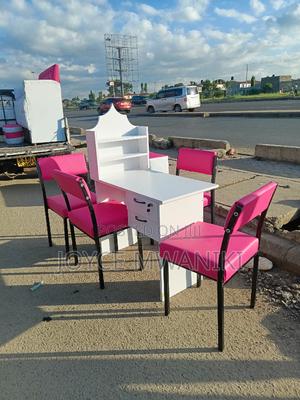 Manicure Table and 4 Manicure Chairs - thumbnail 2