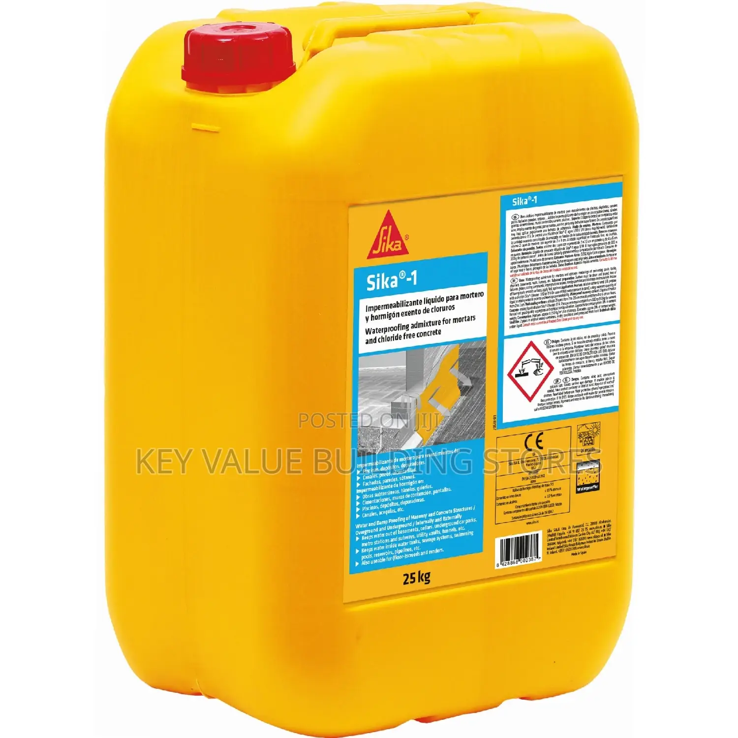 Sika1- Waterproofing for Concrete /Mortors Admixture (25L)